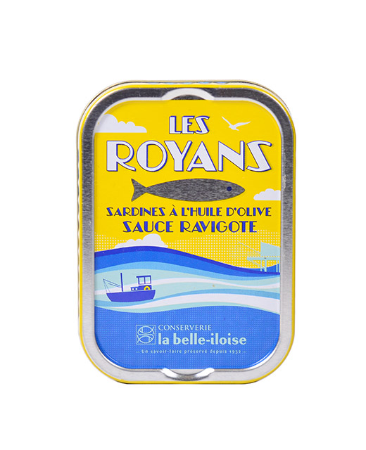 Sardines Royans à la sauce ravigote - Edélices