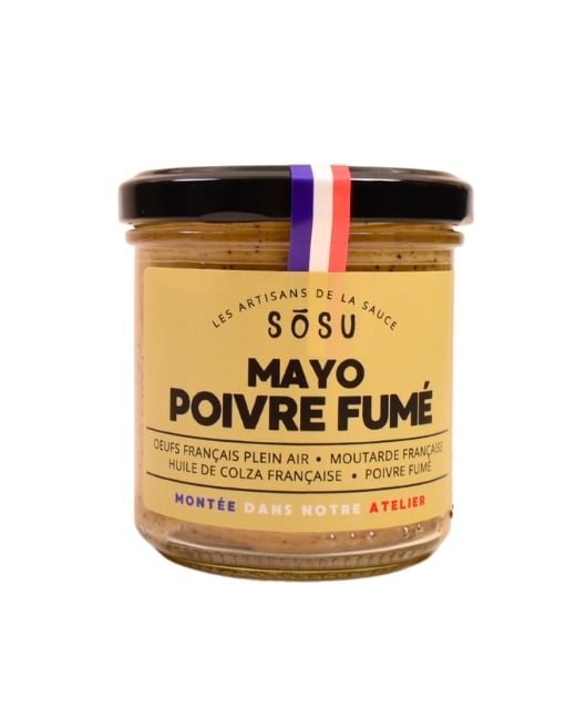 Mayonnaise poivre fumé