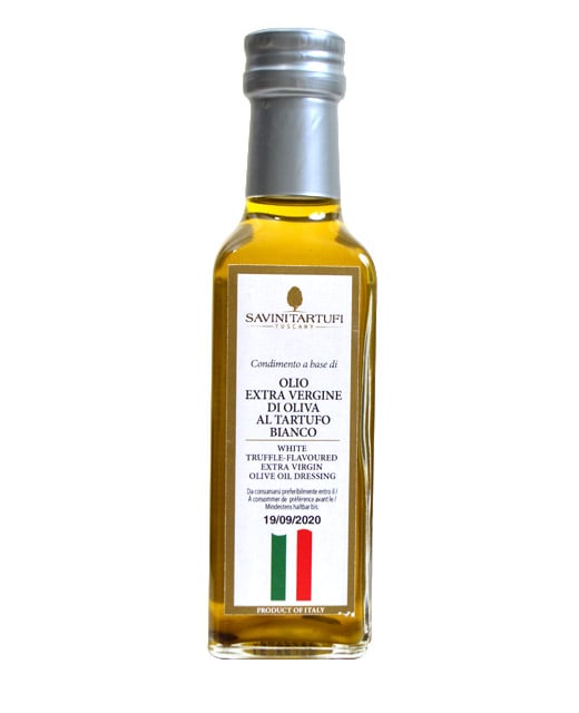 Huile d'olive extra vierge à la truffe blanche