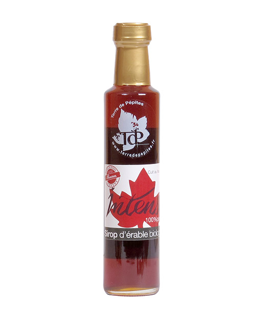 Sirop d'érable bio 100% pur - intense - Edélices