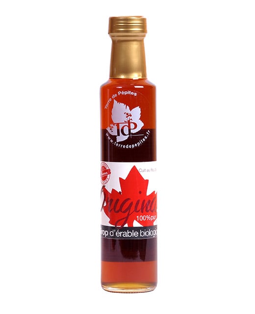 Sirop d'érable bio 100% pur - Original - Edélices