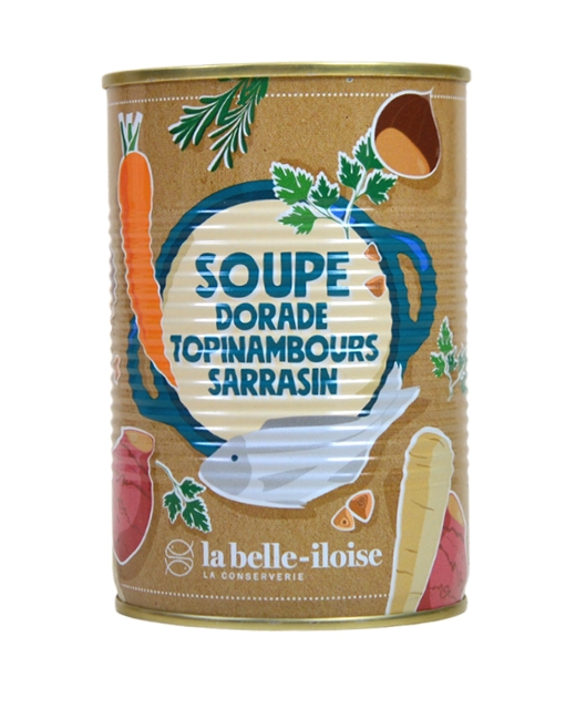 Soupe repas - Dorade et sarrasin - Edélices