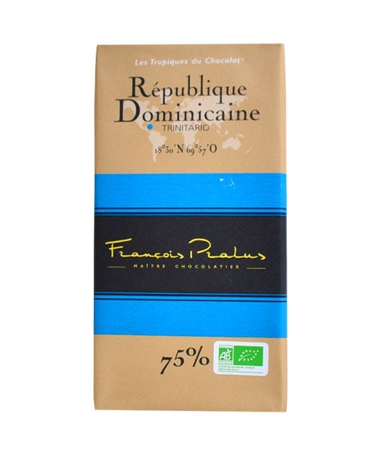 Tablette chocolat noir République Dominicaine bio - Edélices