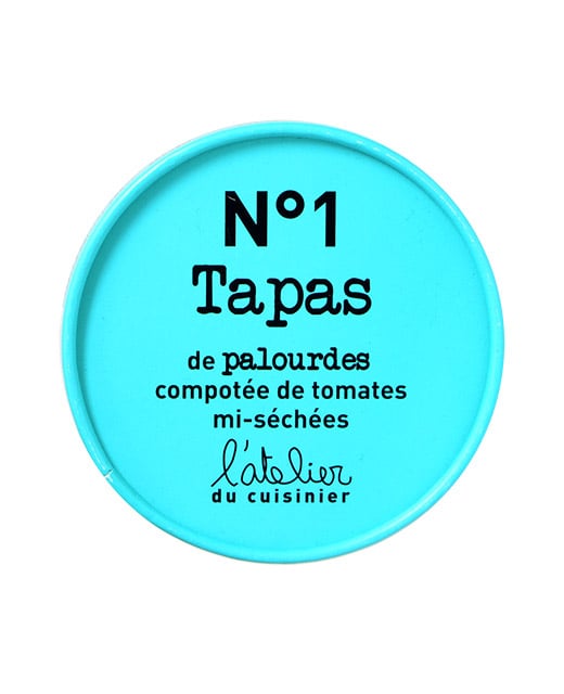 Tapas N°1 - Palourdes et compotée de tomates mi-séchées - Edélices