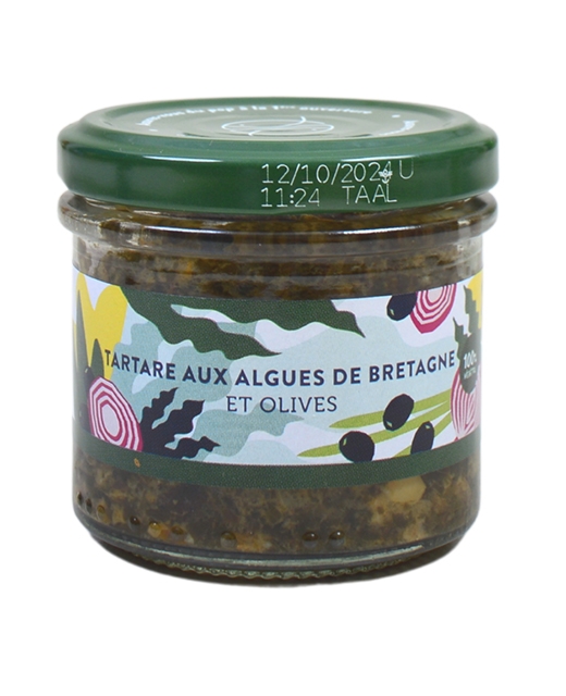 Tartare aux algues de Bretagne et olives - Edélices