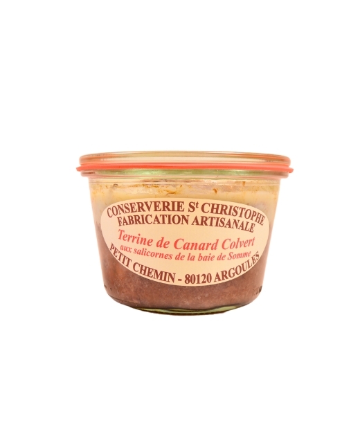 Terrine de canard Colvert aux salicornes