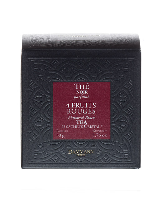Thé Fruits Rouges - sachet cristal - Edélices