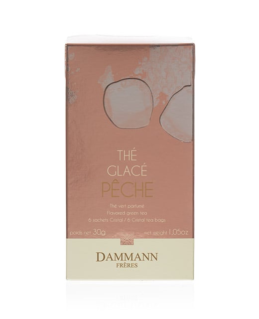 Thé glacé Pêche - sachet cristal - Edélices