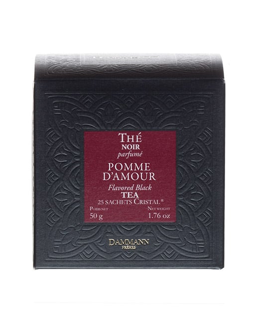 Thé Pomme d'Amour - sachet cristal - Edélices