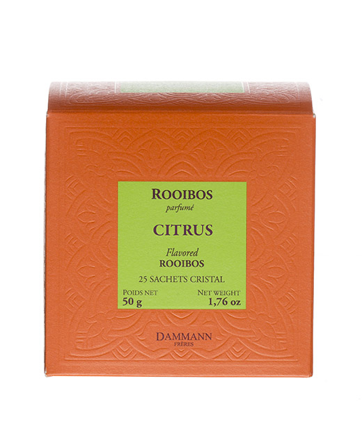 Thé Rooibos Citrus - sachet cristal