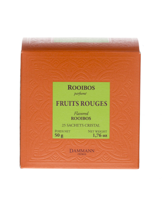 Thé Rooibos Fruits Rouges - sachet cristal - Edélices