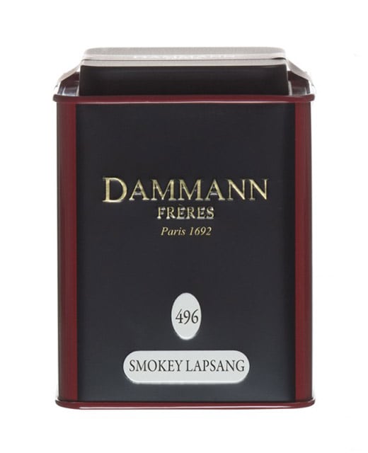 Thé Smokey Lapsang - boîte métal - Edélices