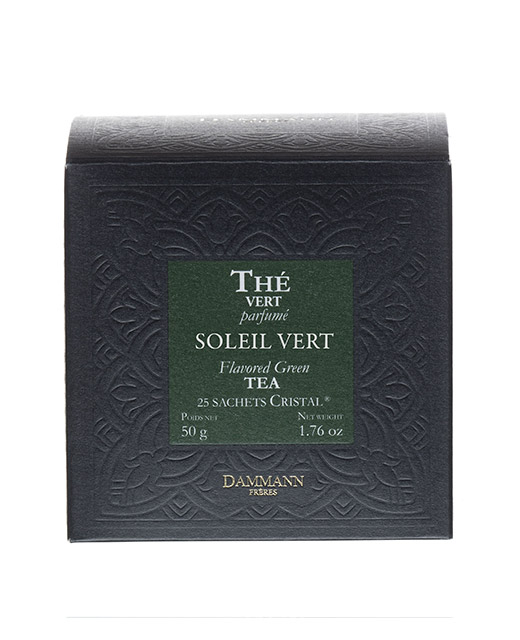 Thé Soleil Vert - sachet cristal - Edélices