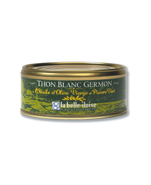 Thon blanc germon aux poivres verts - Edélices