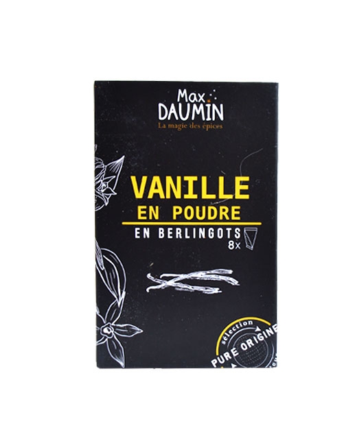 Vanille Bourbon en poudre - 8 berlingots - Edélices