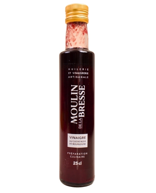 Vinaigre à la pulpe de cassis noir de Bourgogne - Edélices