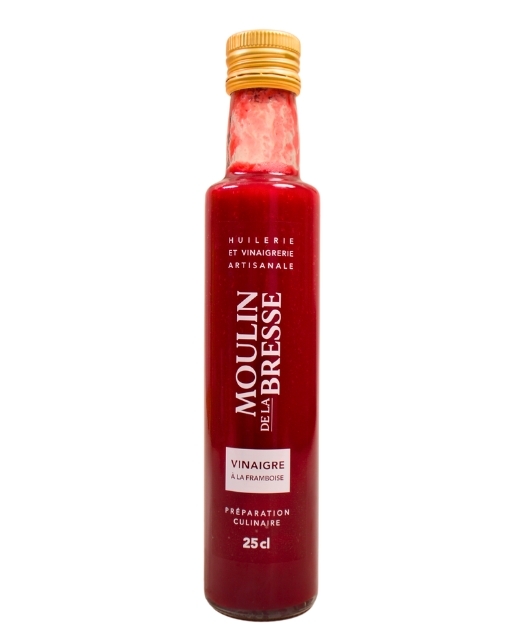 Vinaigre à la pulpe de framboise
