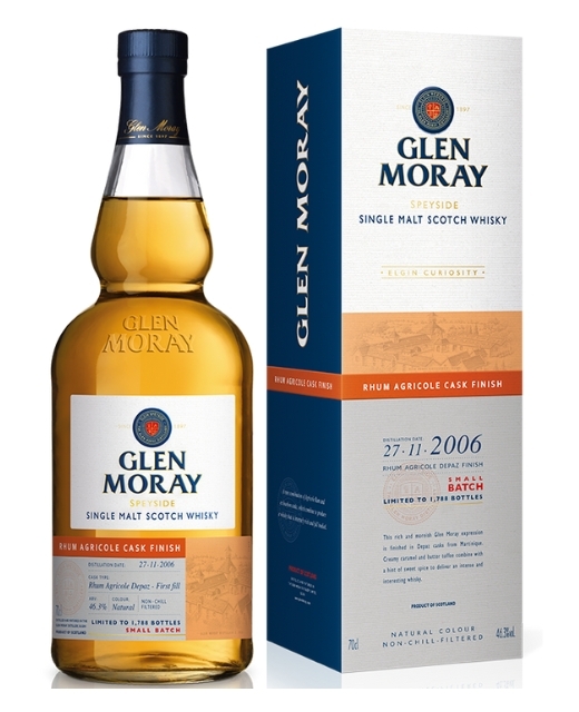 Whisky Glen Moray - Curiosity Rhum Agricole Cask Finish - Edélices