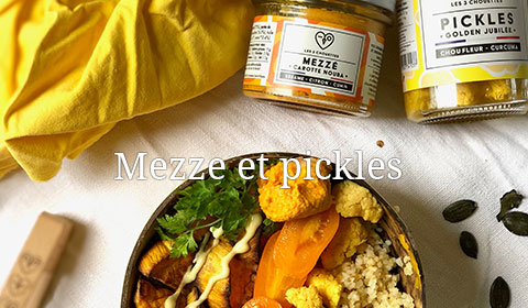 Mezze et pickles bio