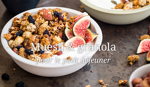 muesli granola et céréales