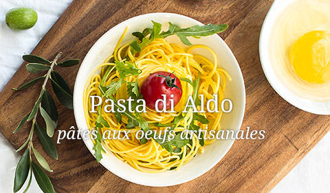 pates aux oeufs pasta di aldo