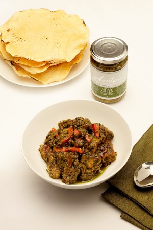 Curry vert de légumes