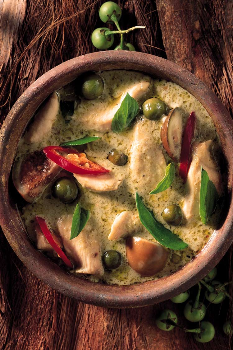 Pâte de curry verte thaïe