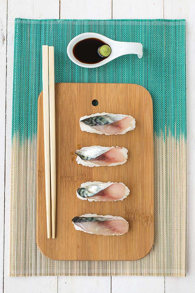 Sushis de maquereaux