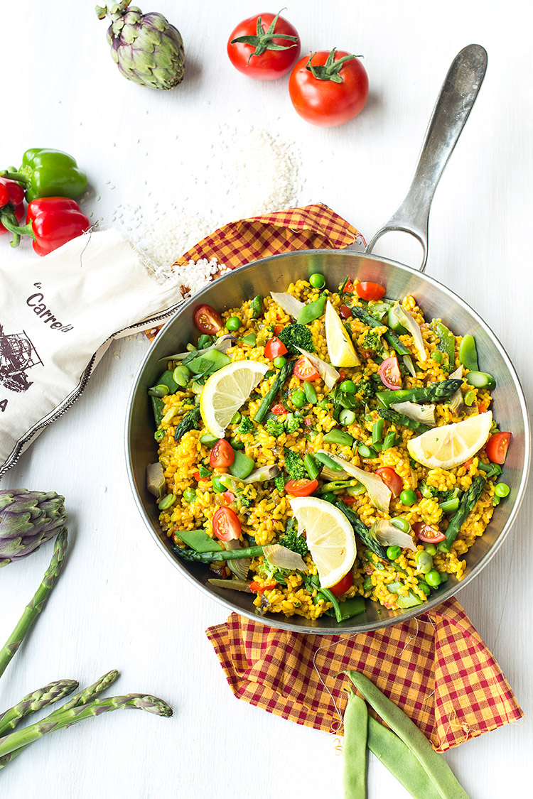 Paella Vegetarienne Edelices