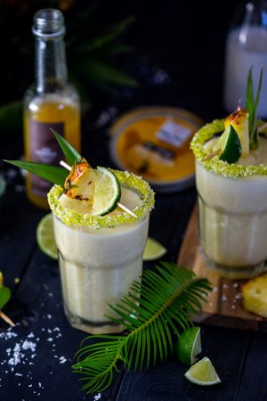 Piña Colada, verre givré au sucre