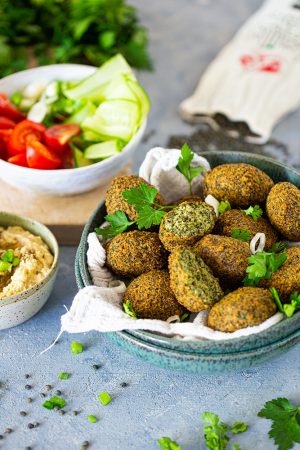 Falafels aux lentilles vertes du Berry