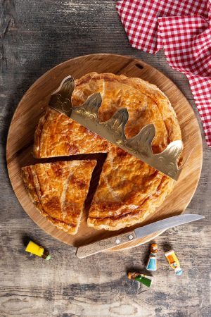 Galette des rois à la fleur d'oranger