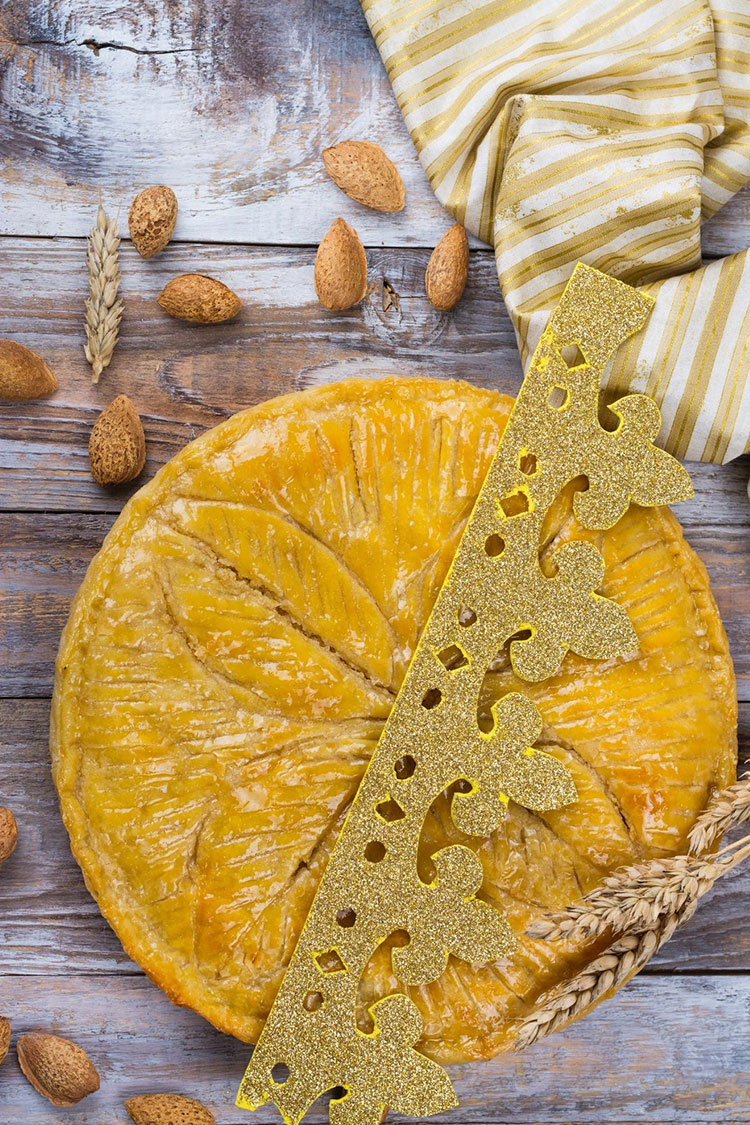 Galette des rois à l'amande et au Yuzu