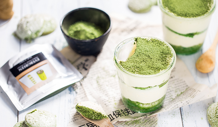 Tiramisu au thé matcha