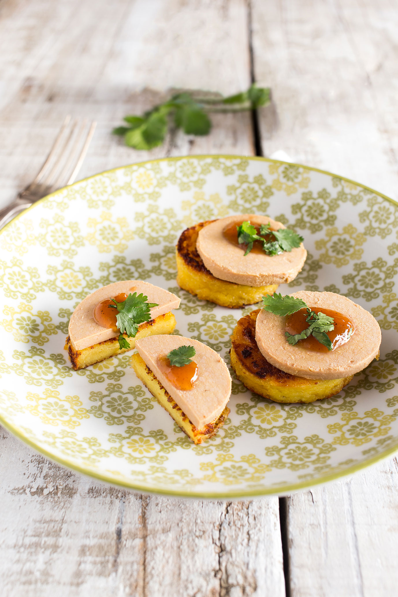 Brioche perdue en toast de foie gras - Edélices